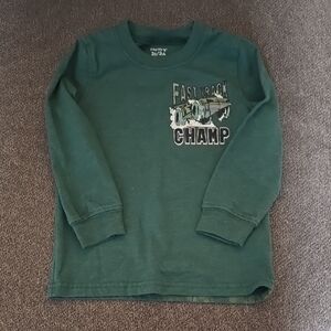 Green Fast Track Champ Kids Shirt